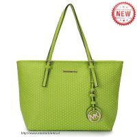 michael kors jet set geperforeerd reizen medium groen bakken Outlet Ebay wgi10508